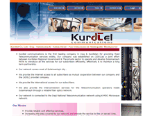 Tablet Screenshot of kurdtel.net
